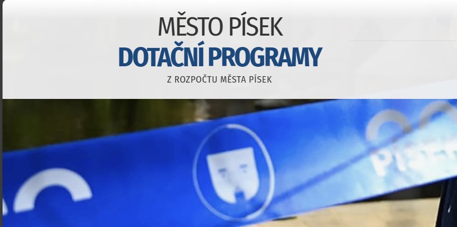 Písek 2. výzva dotačního programu kultura a cestovní ruch 2024