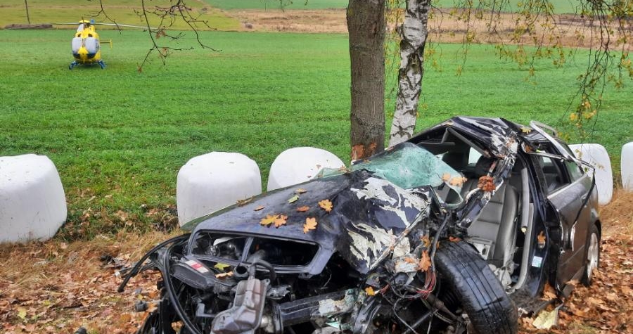 V Albrechticích nad Vltavou došlo k tragické dopravní nehodě