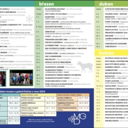 Kulturní dění v Dačicích - Kalendář akcí na rok 2024