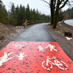 Vltavská cyklostezka v úseku Loučovice-Vyšší Brod je hotova