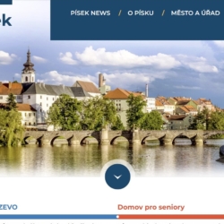 Zprávy Jihočesko, Město Písek, radniční web