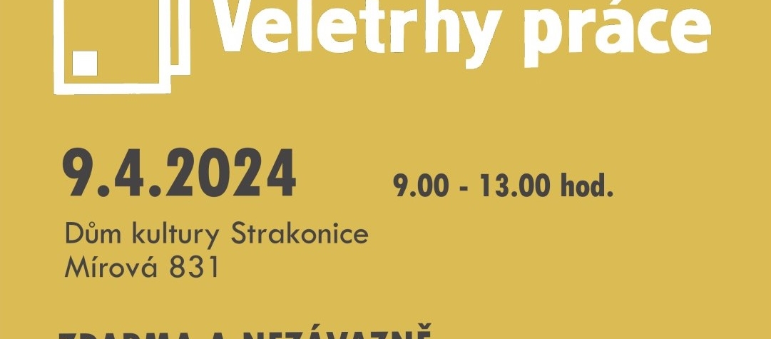 veletrh práce ve Strakonicích