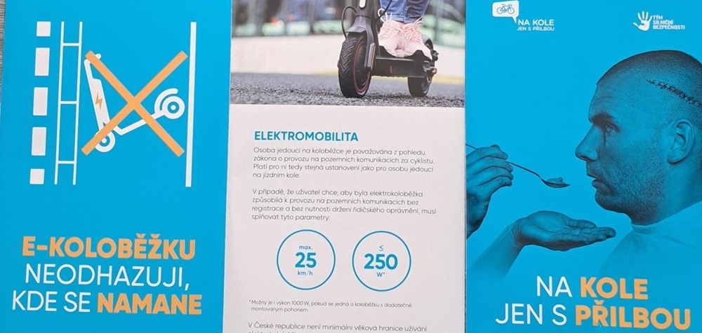 Na kole jen s přilbou, Na kole jen s přilbou, Nová Pec - Policisté se zaměřili na cyklisty.