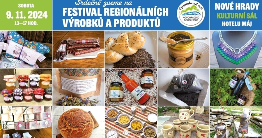 Nové Hrady ožijí festivalem regionálních produktů a výrobků