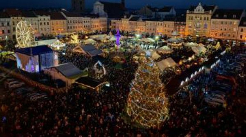 V Českých Budějovicích mají nejkrásnější vánoční strom