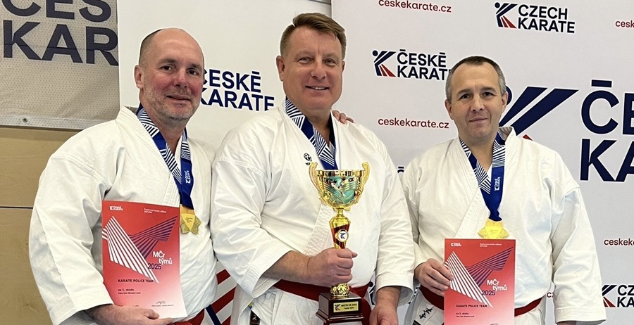 Jihočeský policista Martin Hermann je mistrem ČR v karate