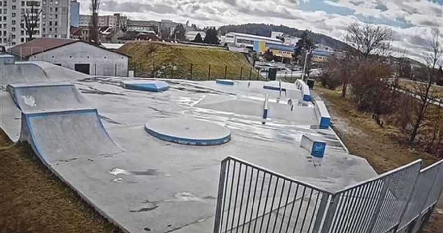 Písecký skatepark je pod dohledem kamer