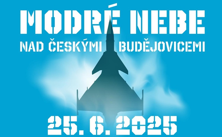 MODRÉ NEBE nad Českými Budějovicemi ožije