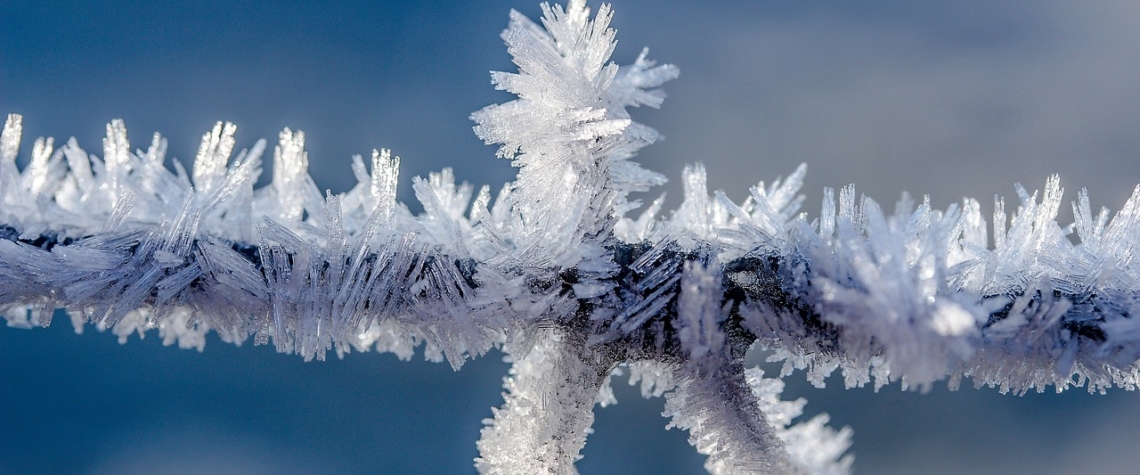 Na Šumavě klesly teploty k minus 10°C.