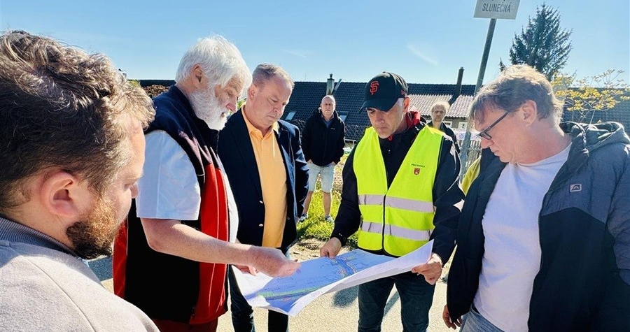 Rekonstrukce komunikací Kasárenská a Slunečná v Prachaticích