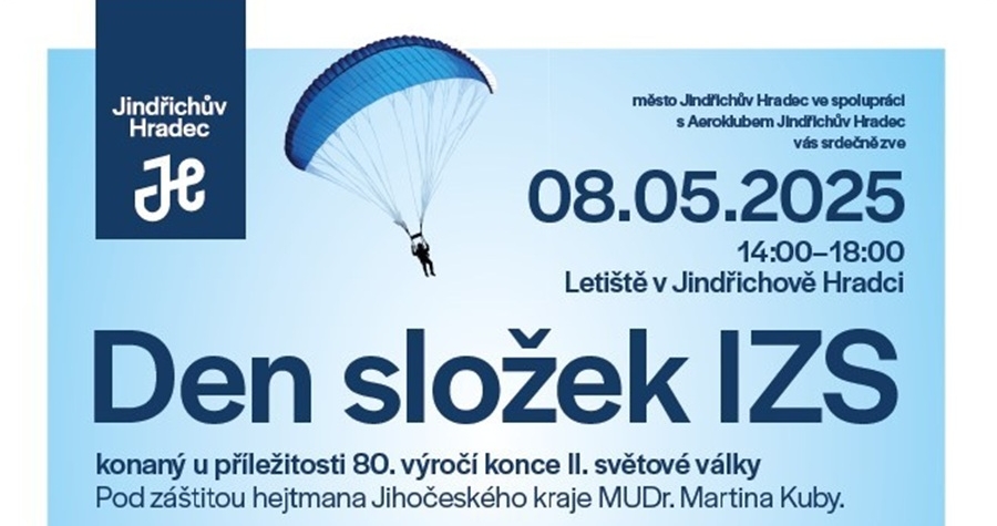 V Jindřichově Hradci se bude konat Den složek IZS