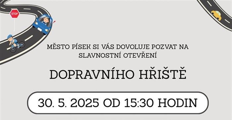 V Písku se v pátek slavnostně otevře dětské dopravní hřiště