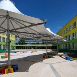 České Budějovice - V Kubatovce mají krásné školní atrium