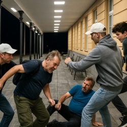 Opilí mladíci zbili učitele na nádraží ve Strakonicích