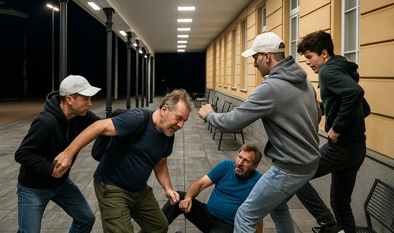 Opilí mladíci zbili učitele na nádraží ve Strakonicích