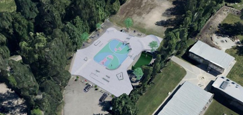 Rekonstrukce skateparku ve Stromovce v Českých Budějovicích
